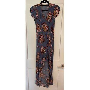 Altar'd State Floral Maxi Dress, Size XS